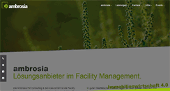 Desktop Screenshot of ambrosia-fm.de